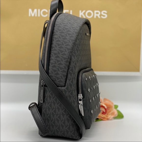 MICHAEL KORS ERIN MEDIUM BACKPACK BLACK - Picture 5 of 16